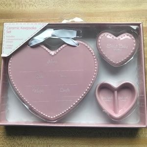 Baby keepsake set